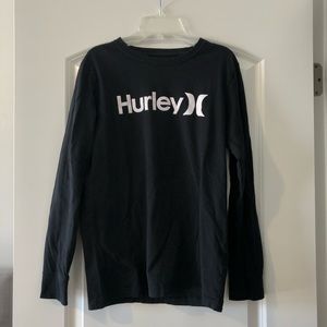 Boys' Hurley Logo Graphic Long Sleeve Tee